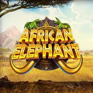 African elephant logo