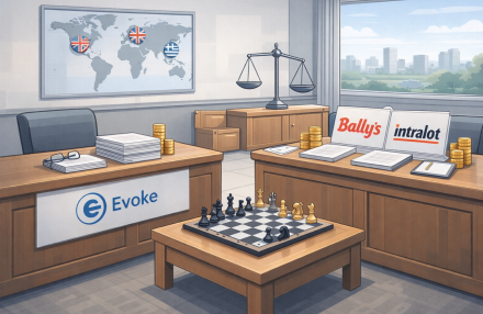 Brekend: Evoke bevestigt overnamegesprekken £225m Bally's Intralot img