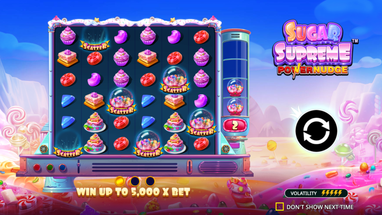 Sugar Supreme Powernudge Main Screen