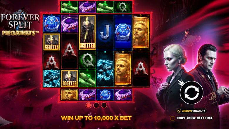 Forever Split Megaways Main Screen