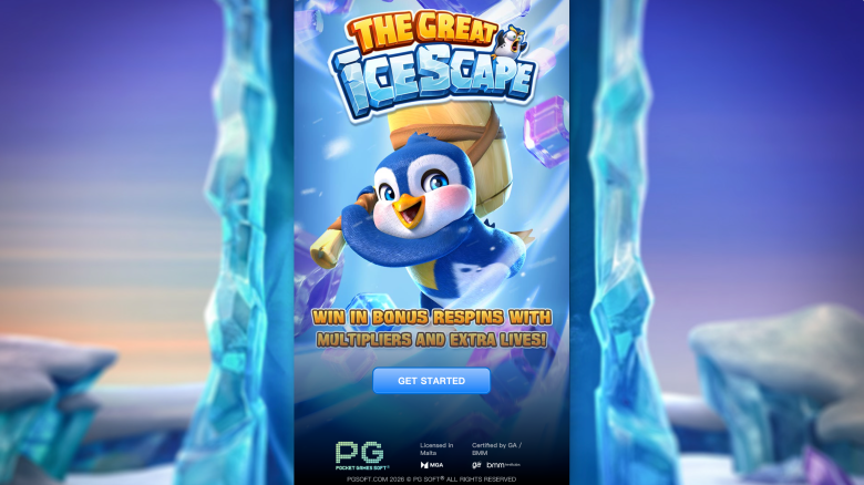 The Great Icescape Main Screen