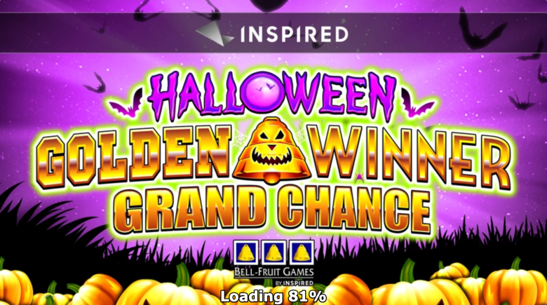 Halloween Golden Winner Grand Chance Main Screen