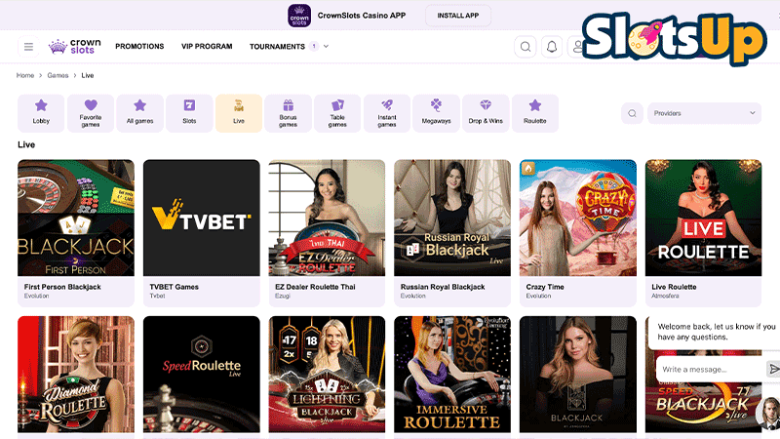 crownslots tafelspellen