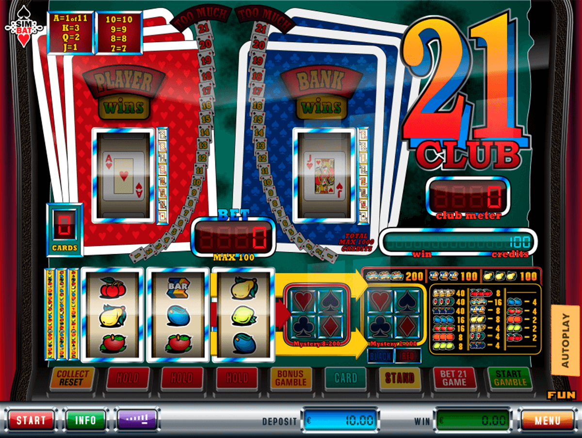 club 21 simbat casino gokkasten 