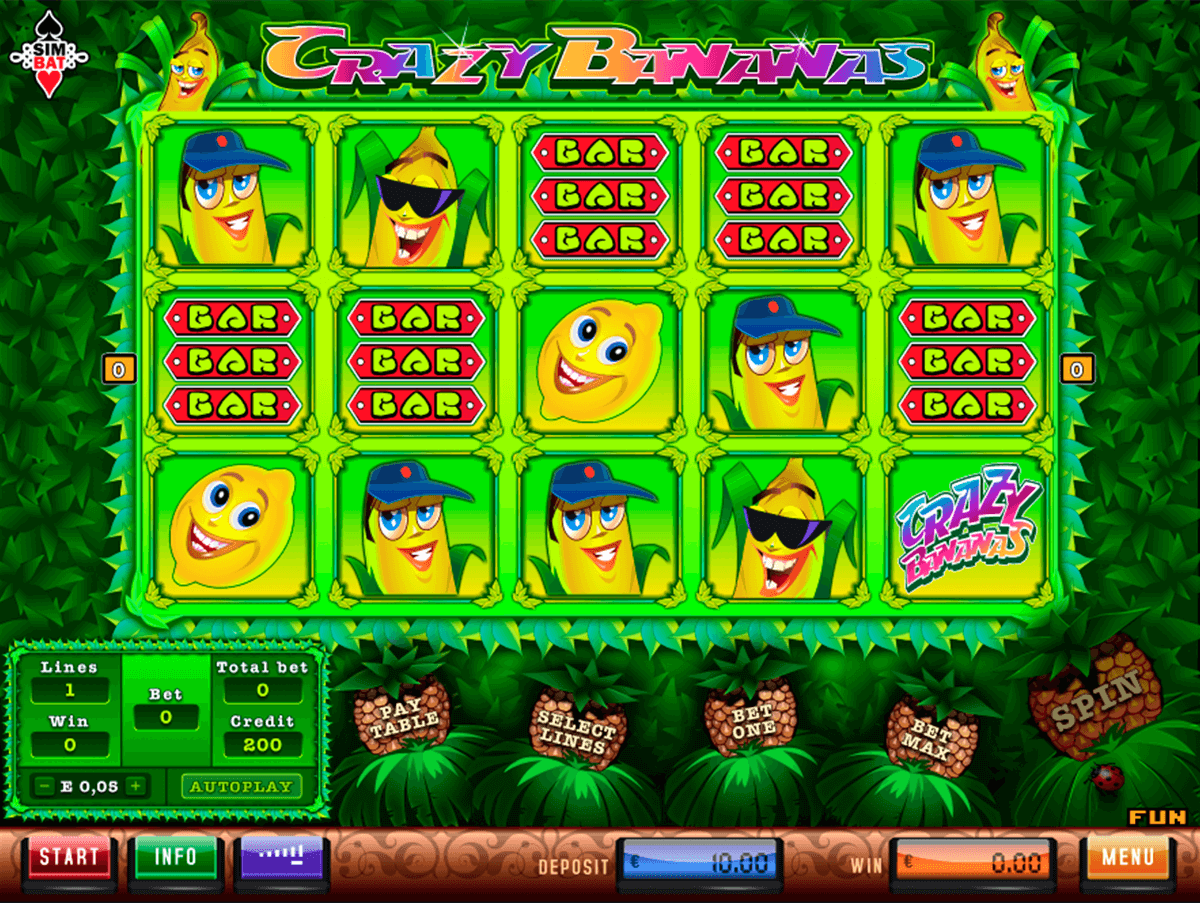 crazy bananas simbat casino gokkasten 