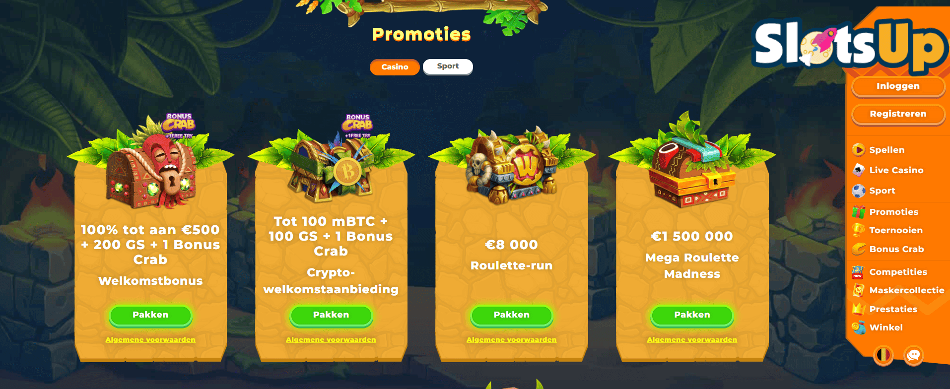 Wazamba Casino Online Bonussen