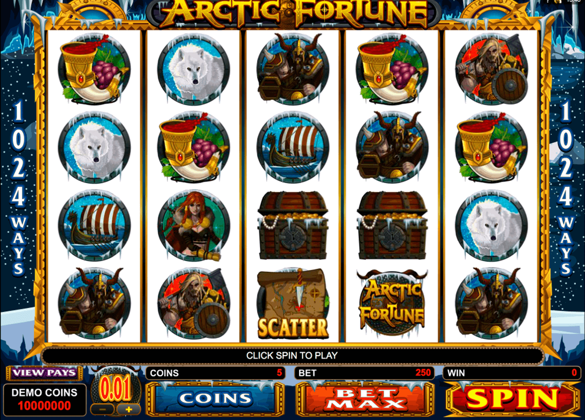arctic fortune microgaming casino gokkasten