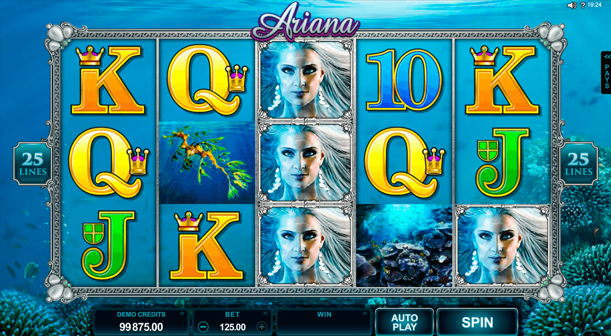ariana microgaming casino gokkasten 