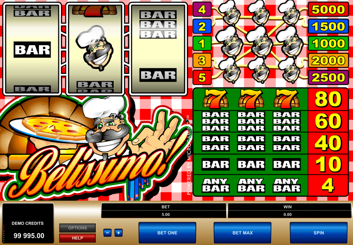 belissimo microgaming casino gokkasten 