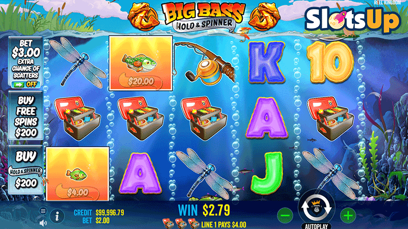Big Bass Hold & Spinner slot game