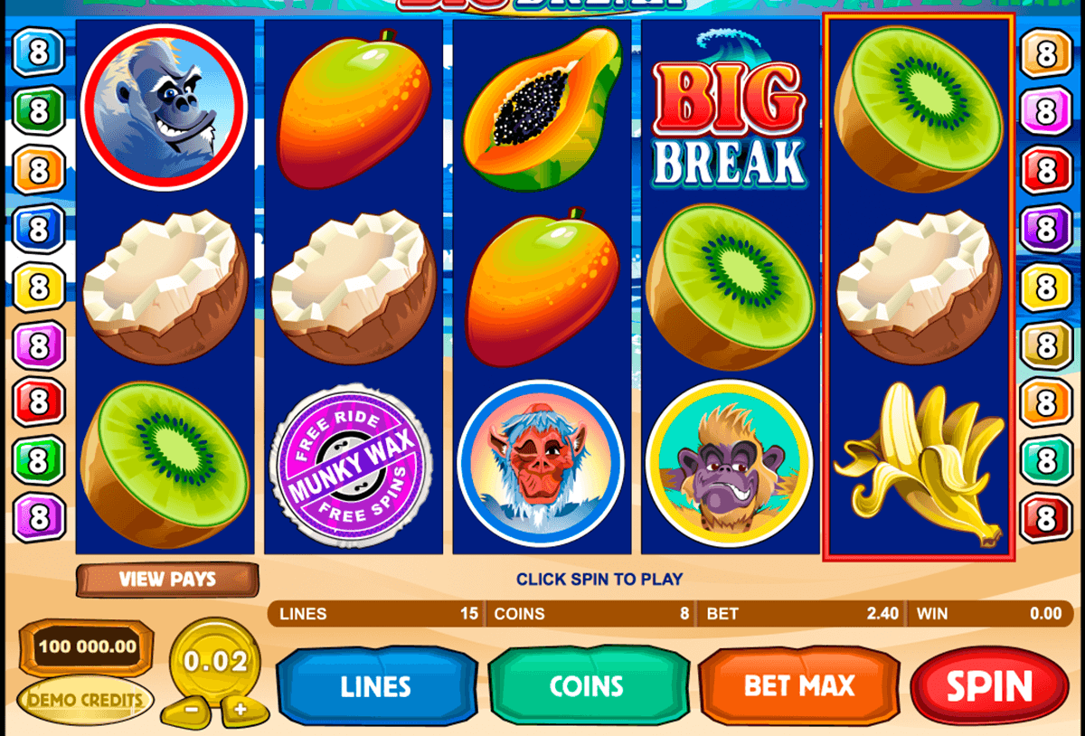 big break microgaming casino gokkasten 