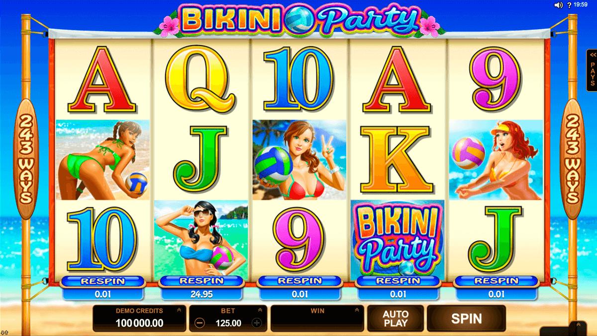 bikini party microgaming casino gokkasten
