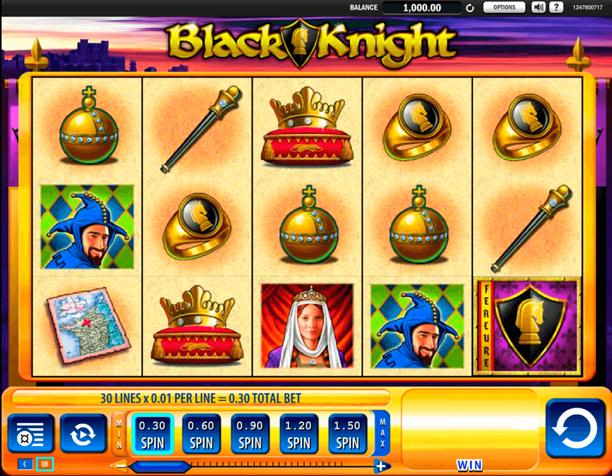 black knight wms casino gokkasten