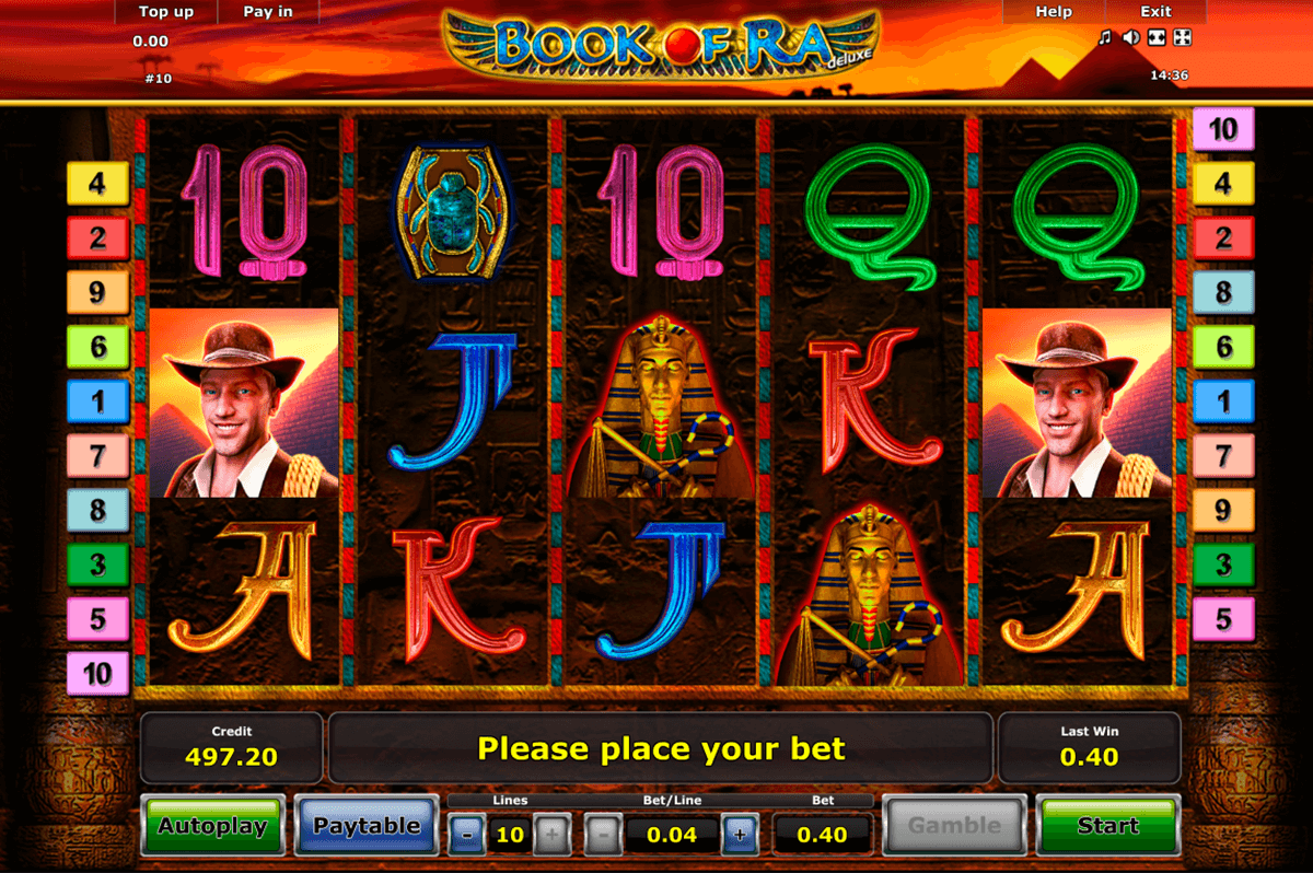 book of ra deluxe novomatic casino gokkasten
