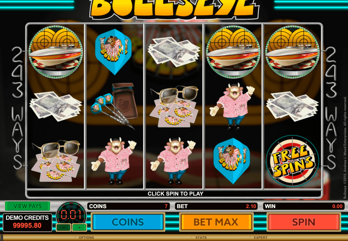 bullseye microgaming casino gokkasten 