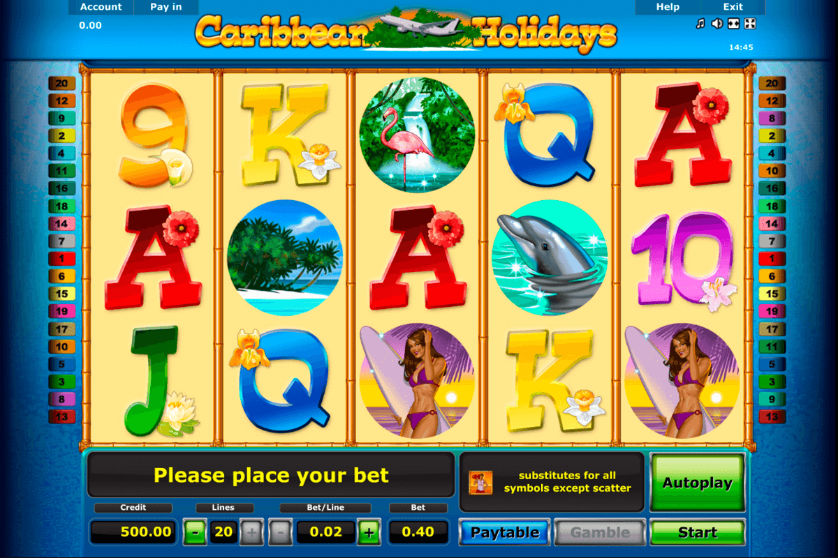 caribbean holidays novomatic casino gokkasten 