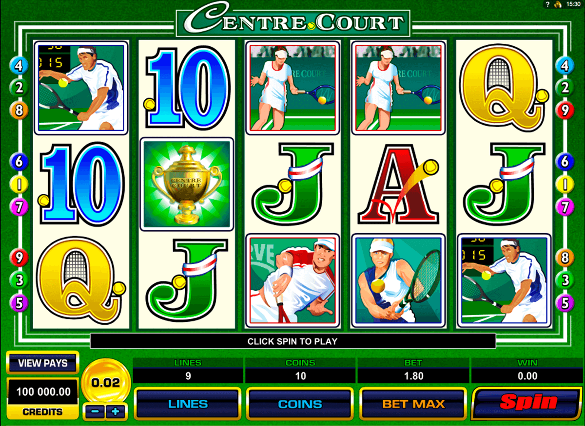 centre court microgaming casino gokkasten