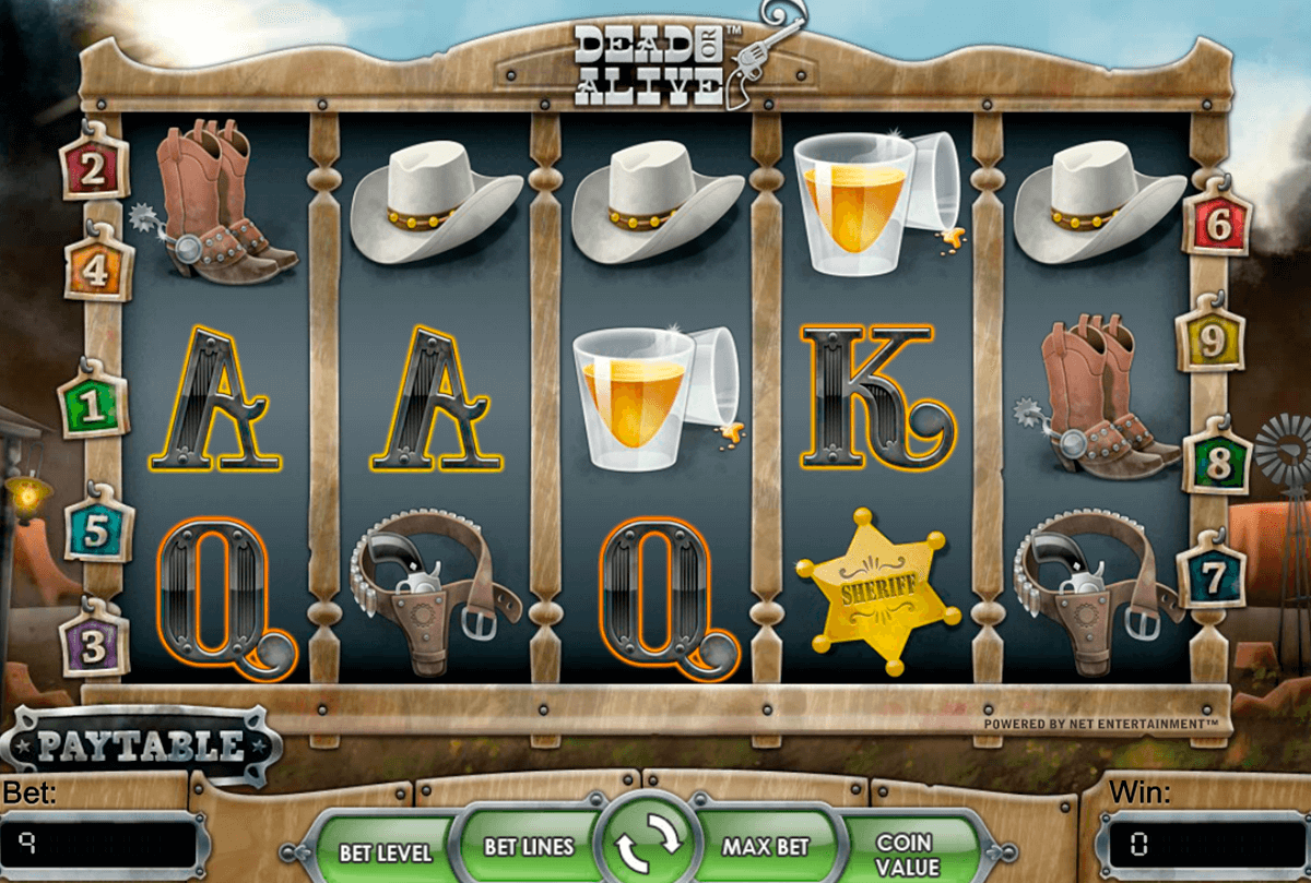 dead or alive netent casino gokkasten