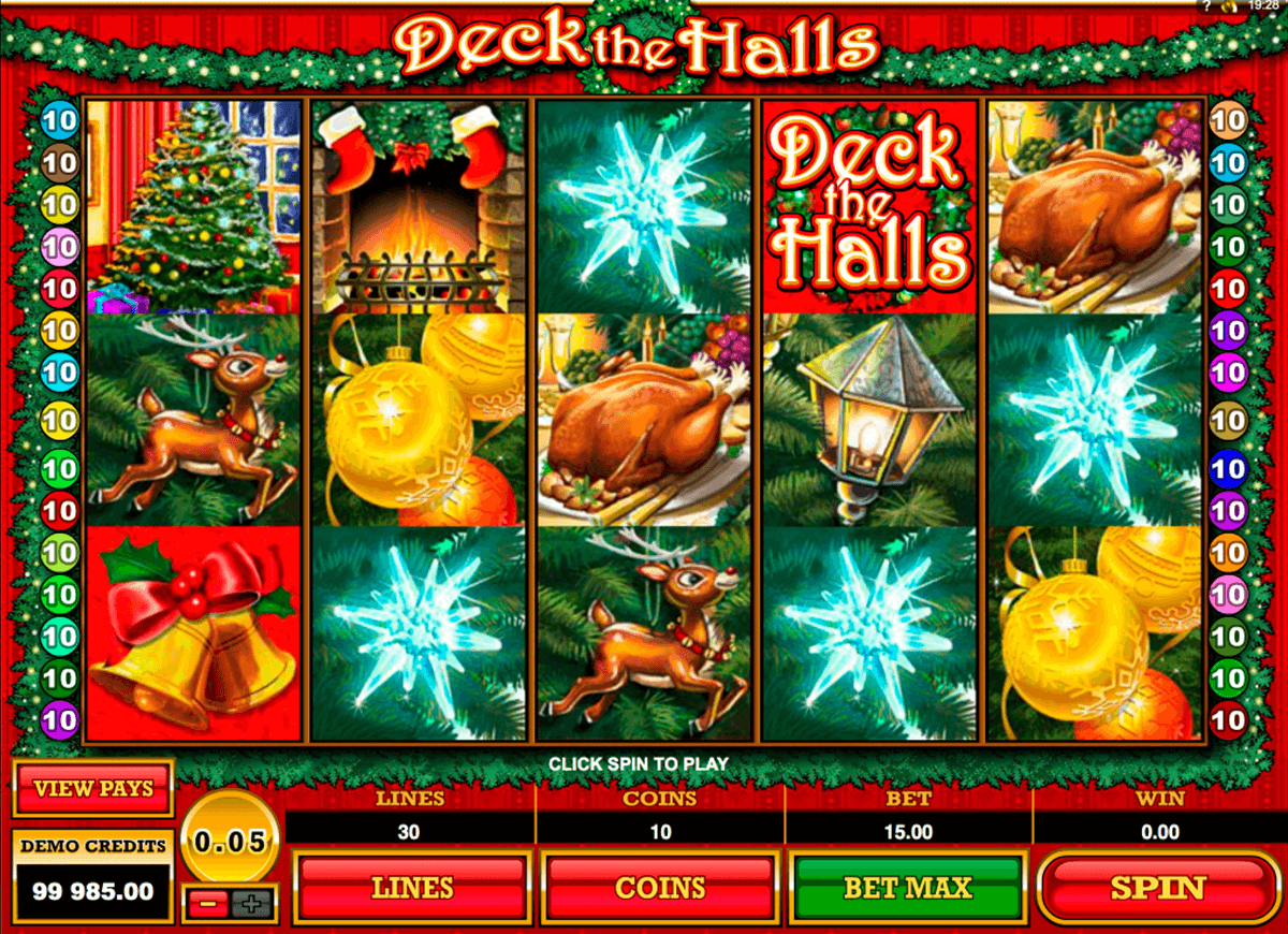 deck the halls microgaming casino gokkasten 