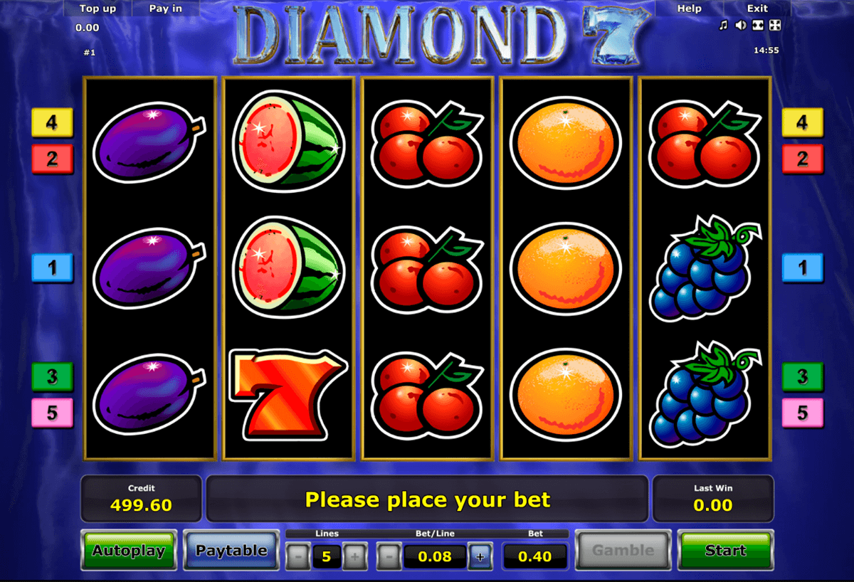 diamond 7 novomatic casino gokkasten