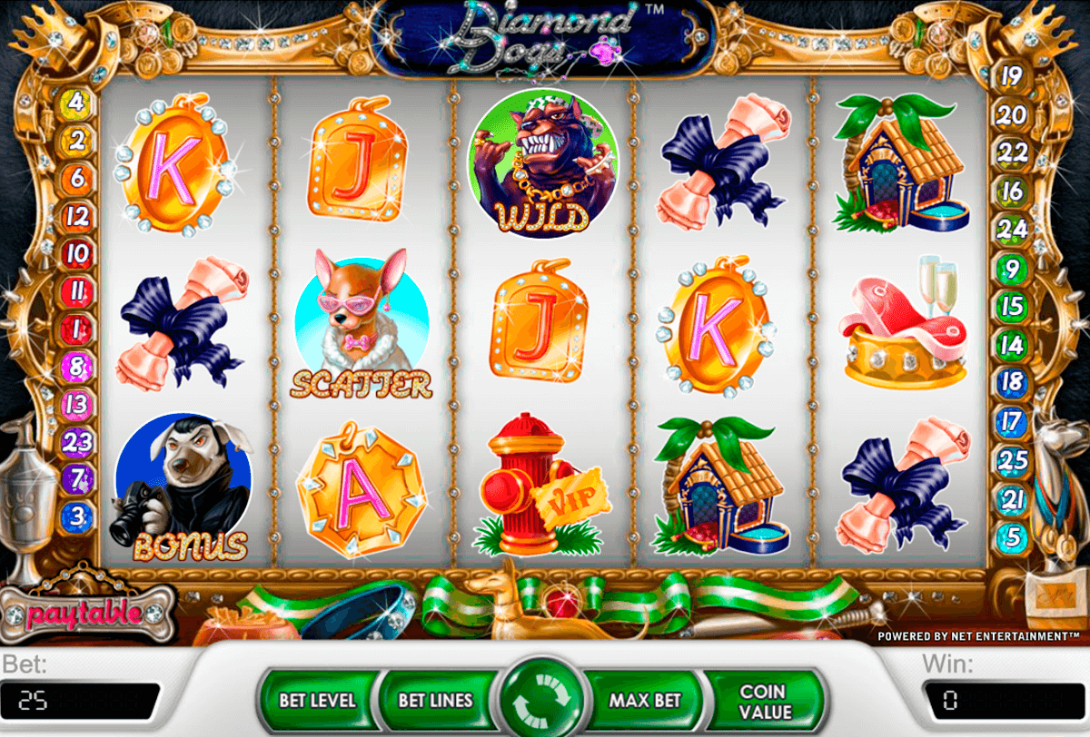 diamond dogs netent casino gokkasten