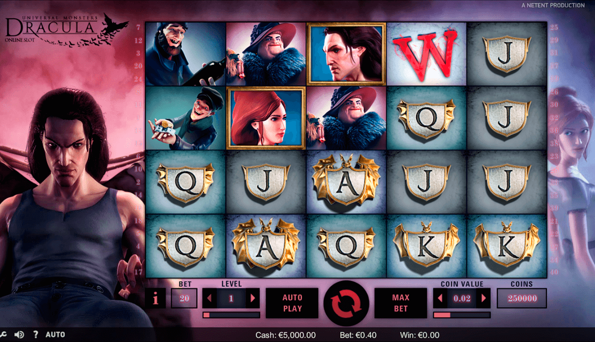 dracula netent casino gokkasten