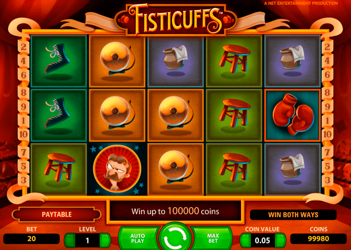 fisticuffs netent casino gokkasten 