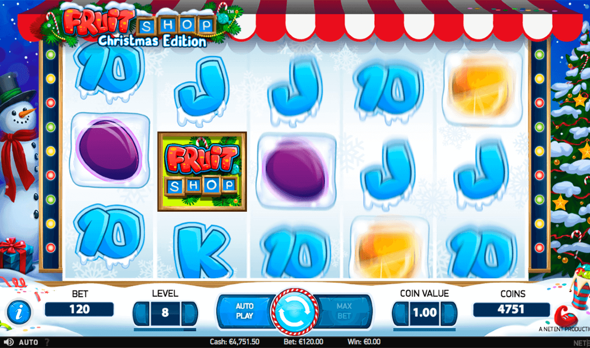 fruit shop christmas edition netent casino gokkasten