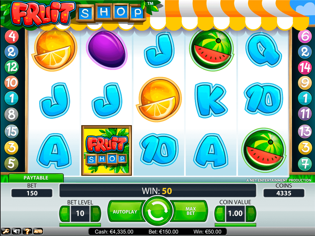 fruit shop netent casino gokkasten