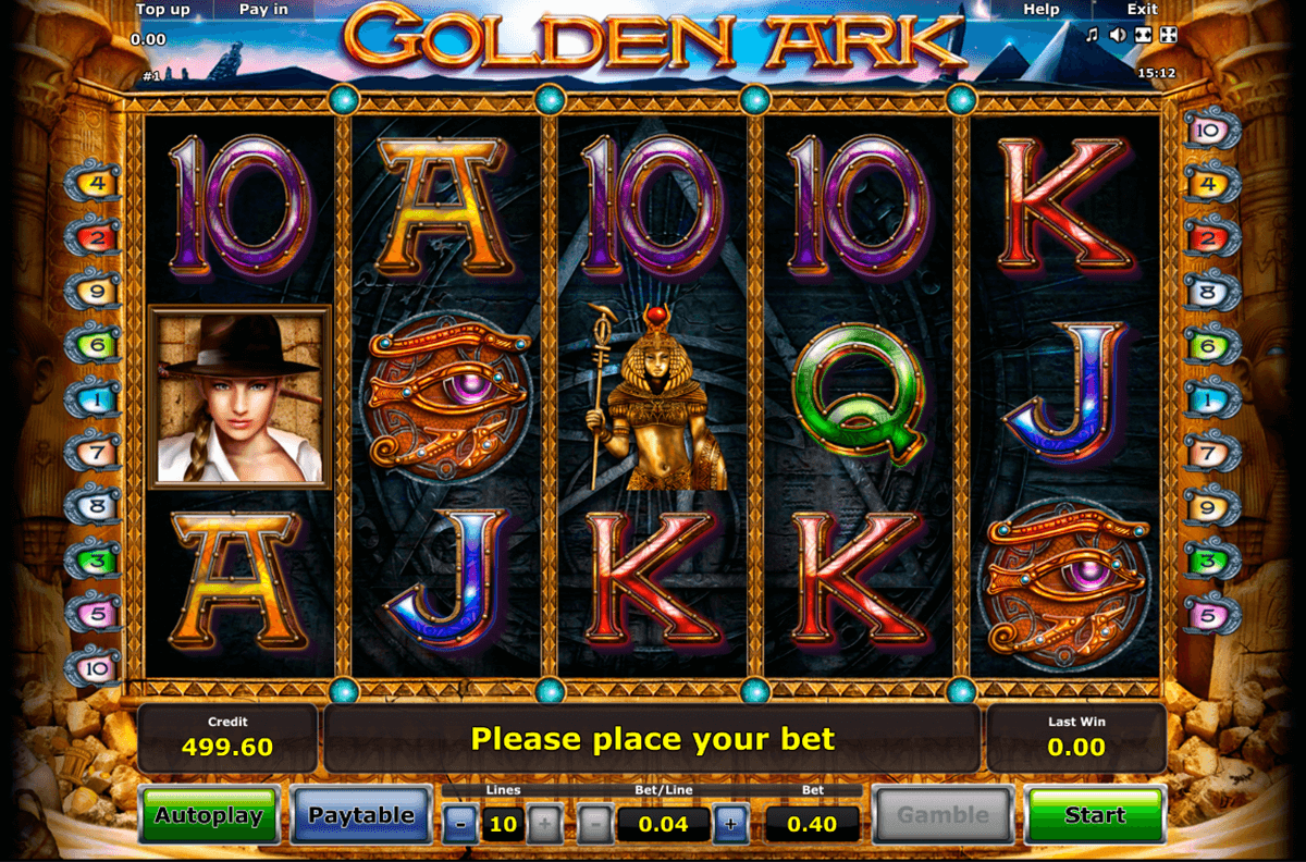 golden ark novomatic casino gokkasten 