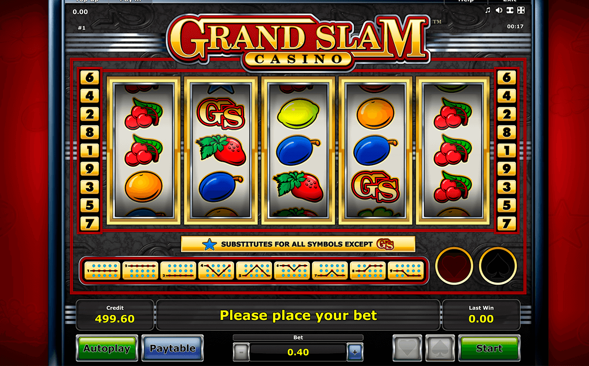 grand slam novomatic casino gokkasten 