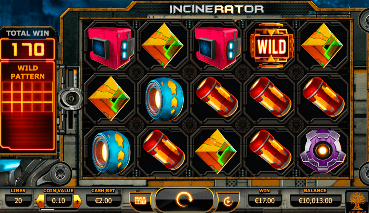 incinerator yggdrasil casino gokkasten