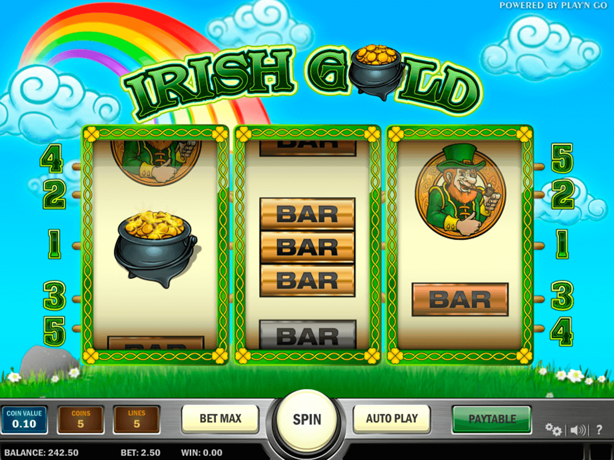 irish gold playn go casino gokkasten