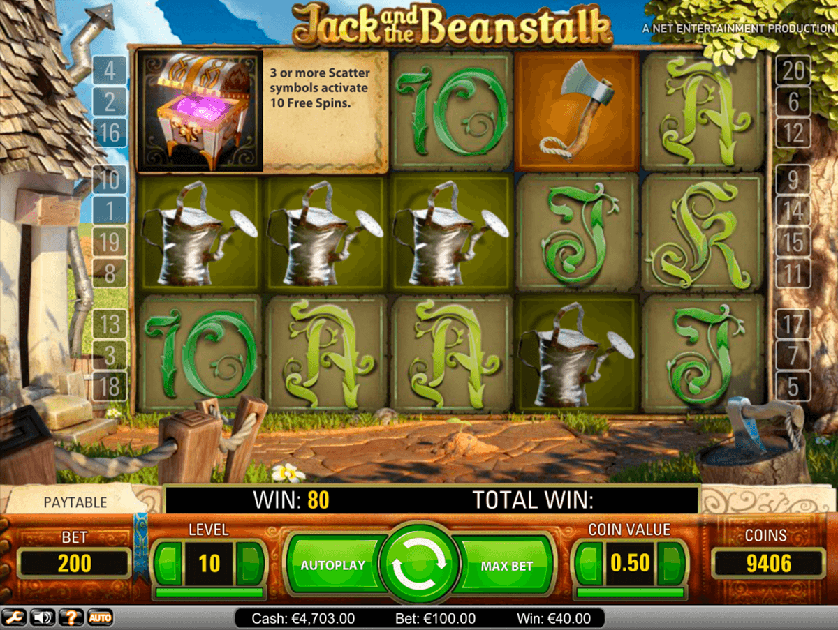jack and the beanstalk netent casino gokkasten 