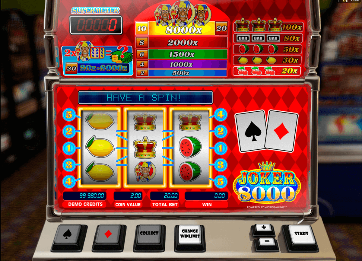 free joker poker slot machine games