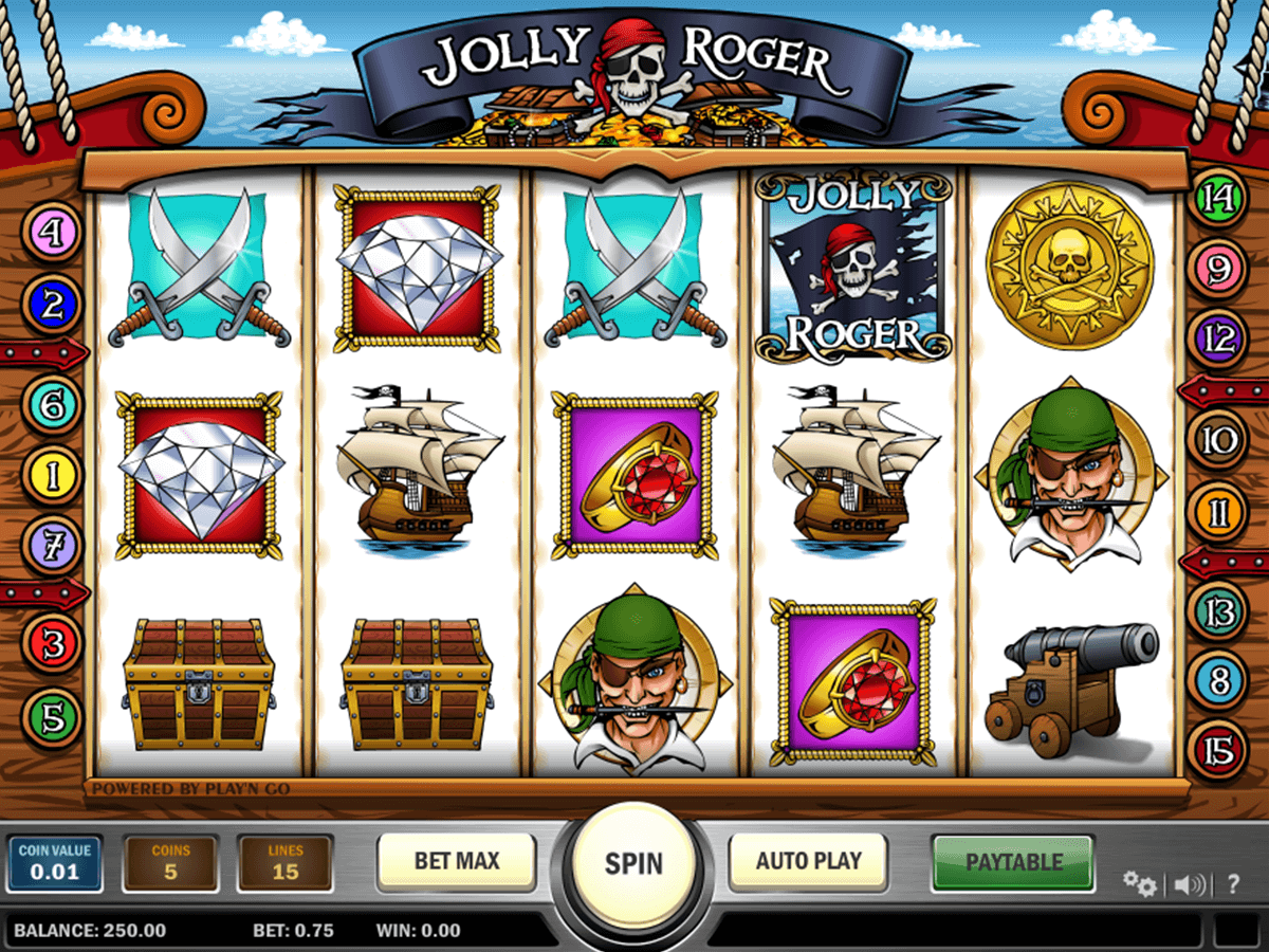 jolly roger playn go casino gokkasten 