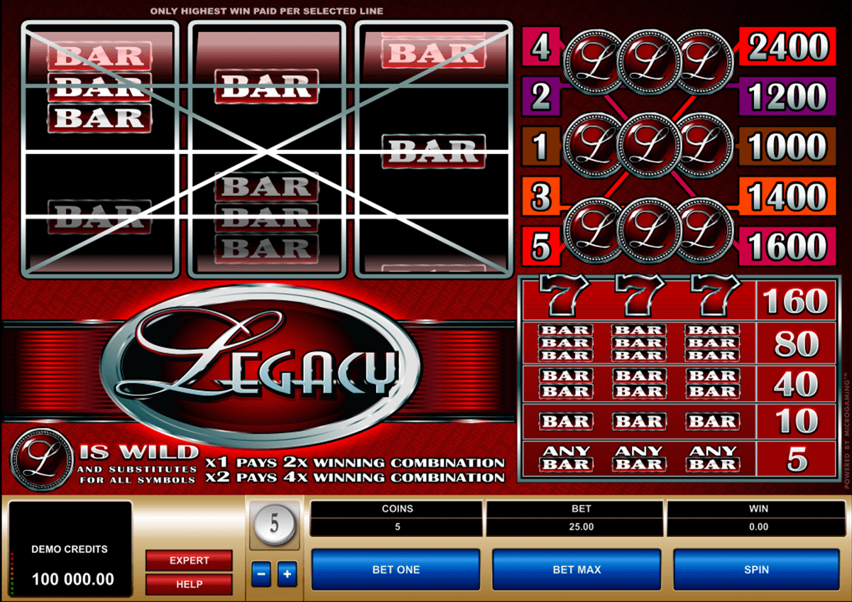 legacy microgaming casino gokkasten 