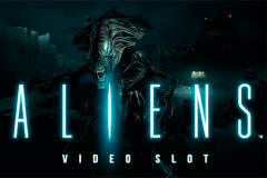 logo aliens netent gokkast spelen 