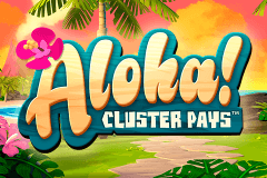logo aloha cluster pays netent gokkast spelen 