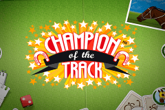 logo champion of the track netent gokkast spelen