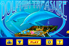 logo dolphin treasure aristocrat gokkast spelen 