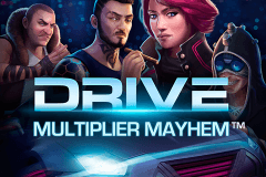 logo drive multiplier mayhem netent gokkast spelen 