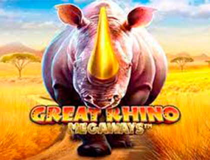 logo great rhino megaways pragmatic 