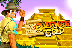 logo quest for gold novomatic gokkast spelen 