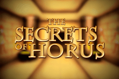 logo secrets of horus netent gokkast spelen 