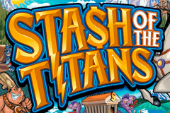 logo stash of the titans microgaming gokkast spelen