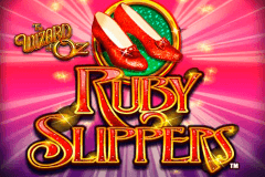 logo the wizard of oz ruby slippers wms gokkast spelen