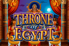 logo throne of egypt microgaming gokkast spelen 
