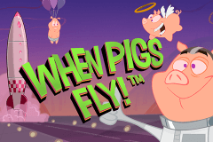 logo when pigs fly netent gokkast spelen 