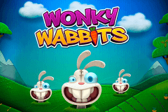 logo wonky wabbits netent gokkast spelen 